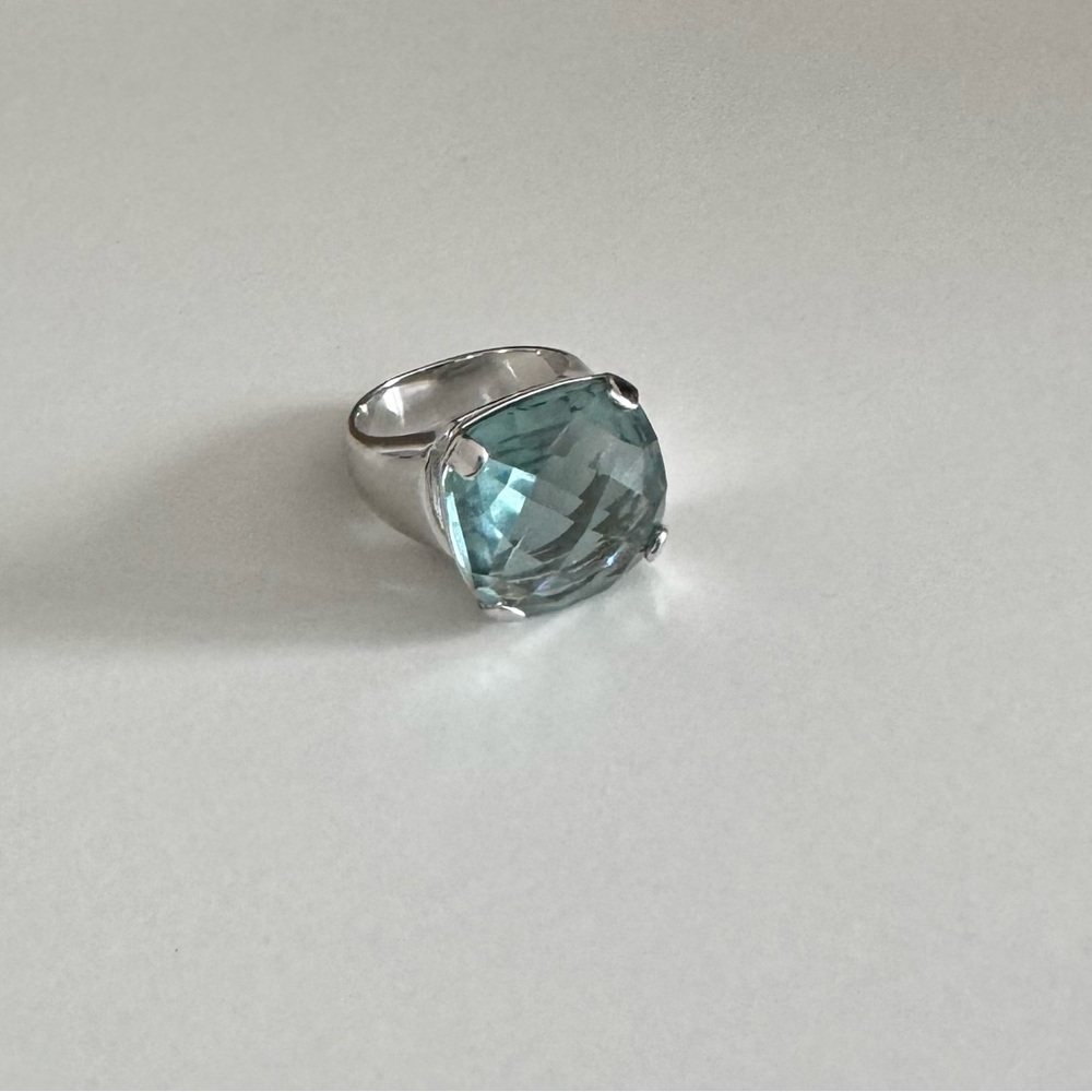 Swarovski Blue Crystal Ring